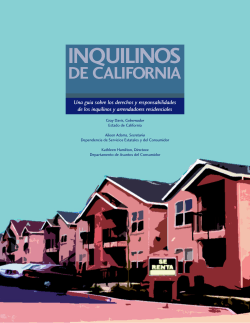 Spanish Cover - Housing Rights, Inc.