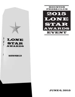 2015 LONE STAR - Houston Press Club