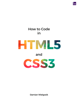 pdf - How to Code in HTML5 and CSS3