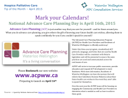 April 2015 - HPC Consultation Services