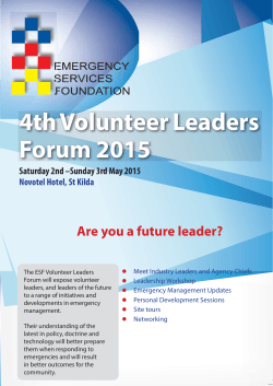 2015-Volunteer Leaders Forum. small pdf