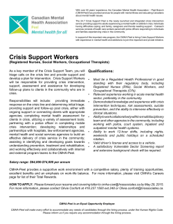 Crisis Support Workers