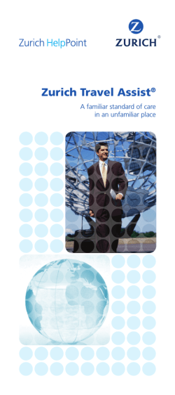Zurich Travel Assist&Acirc;&reg;