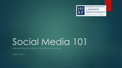 HSBP-SocialMedia101 â GET THE REPORT