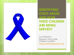 Identifying Child Abuse - Healthy Start Coalition of Manatee County