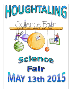 what is a science fair? - Houghtaling Elementary School
