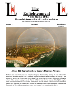 The Enlightenment - Humanist Association of London and Area