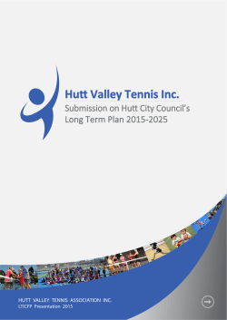 Hut Valley Tennis Inc.