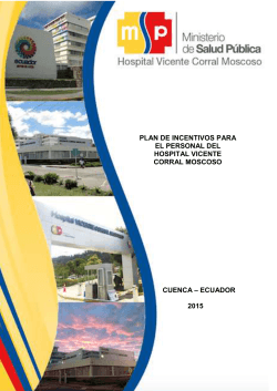 plan de incentivos - Hospital Vicente Corral Moscoso