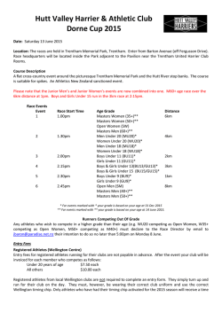 PDF here - Hutt Valley Harriers