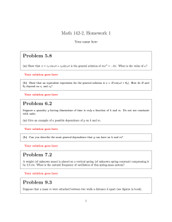 Math 142-2, Homework 1 Problem 5.8 Problem 6.2 Problem 7.2