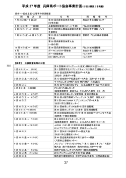 å¹³æ27å¹´åº¦äºæ¥­è¨ç»æ¡