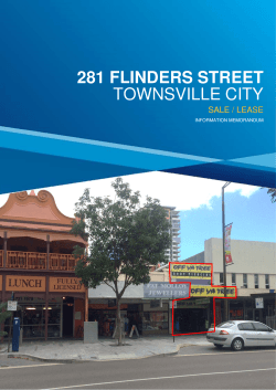 281 FLINDERS STREET TOWNSVILLE CITY
