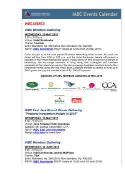 IABC Members - Indonesia Australia Business Council