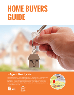 HOME BUYERS GUIDE