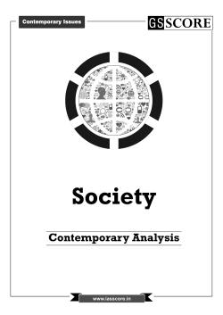 Society Study Material PDF