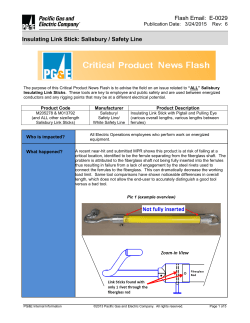Insulating Link Stick: Salisbury / Safety Line