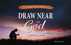 May 26&acirc;29, 2015 - Institute in Basic Life Principles