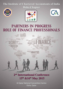 - Doha Chapter of the Institute of Chartered Accountants
