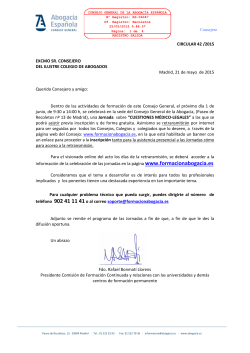Programa - Ilustre Colegio de Abogados de Lorca
