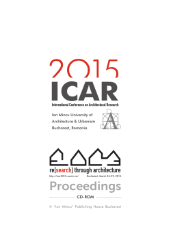 Proceedings - ICAR 2015 - Home