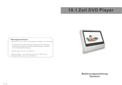 10.1 Zoll DVD Player - icar