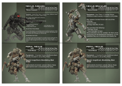 Unit Cards - Icarus Miniatures