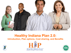 Healthy Indiana Plan 2.0: