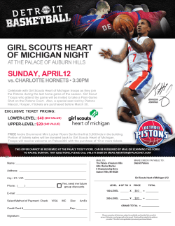 Registration Form - Girl Scouts Heart of Michigan