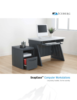 SnapEaseâ¢ Computer Workstations