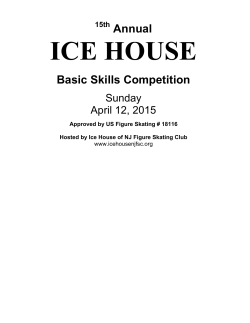 2015 Basic Skills Competition Announcement