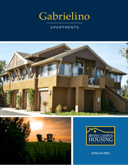 Gabrielino - Faculty and Staff Housing Program at the University of