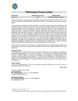 TNR Estates Private Limited