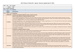 ICRI-CI Retreat 5-6 May 2014 â Agenda + Abstracts (updated April