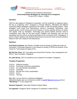 Synopsis - ICSD 2015