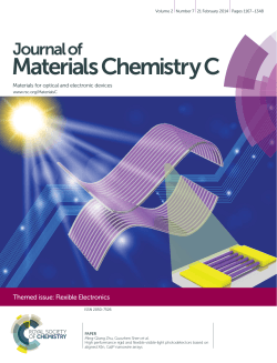 Journal of Materials Chemistry C