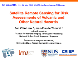 Satellite Remote Sensing for Risk Assessments of