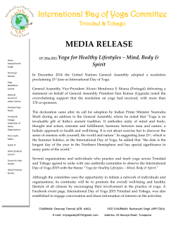 Read More - International Day of Yoga