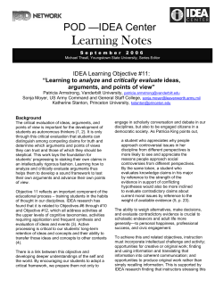 Learning Notes