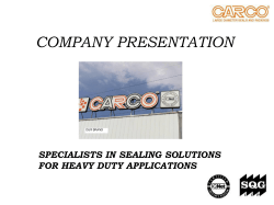 CARCO presentation - Idekon Technology ApS