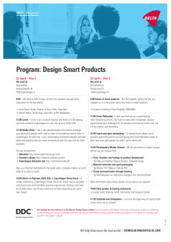 Program: Design Smart Products - IdemoLab