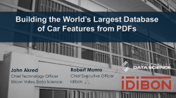 Building the World`s Largest Database of Car Features from