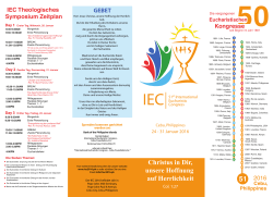 2 - International Eucharistic Congress 2016