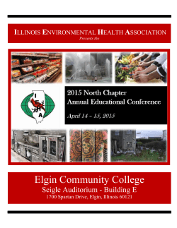 Elgin Community College - Illinois Environmental Health Association