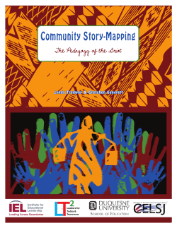 Community Story-Mapping Guide - Institute for Educational Leadership