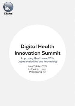 Digital Health Brochure - The Innovation Enterprise