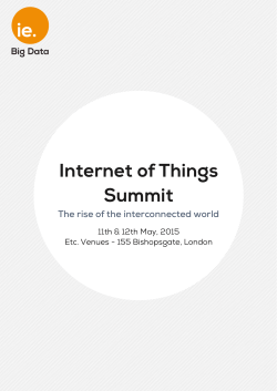 Internet of Things Summit - The Innovation Enterprise