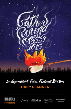 the Daily Planner - Independent Film Festival of Boston