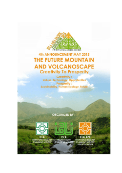 the Booklet - ifla asia pacific congress 2015