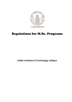 For all students - IITJ-Indian Institute of Technology Jodhpur